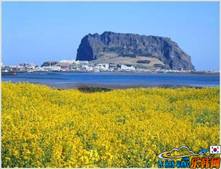 韩国济州岛城山日出峰